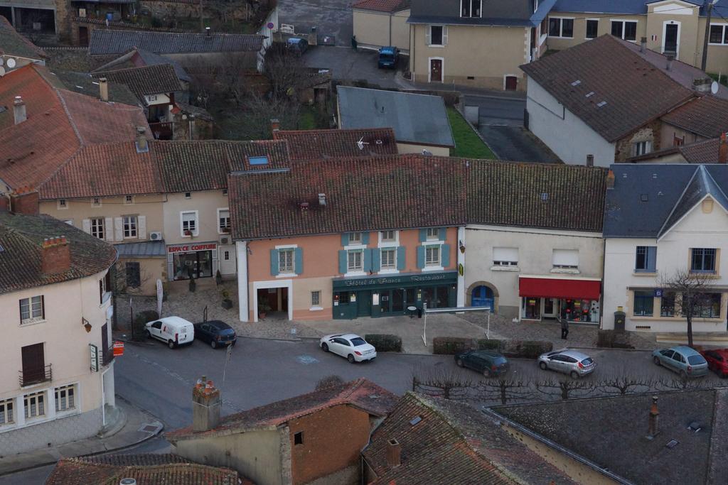 Logis Hotel De France Rochechouart Exterior foto